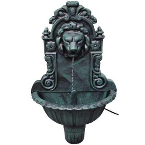 Nástěnná fontána se lví hlavou