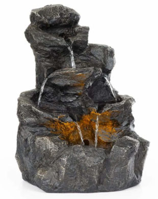Fontána kaskáda z umělého kamene