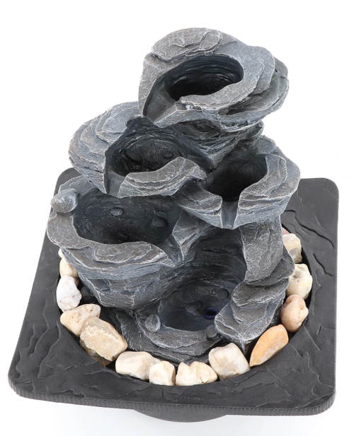 Relaxační pokojová fontána z umělého kamene